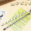 Musical Pencil 2B Standard Round Music Stationery Piano Student Creative Kawaii Simple Cute Pencil 6