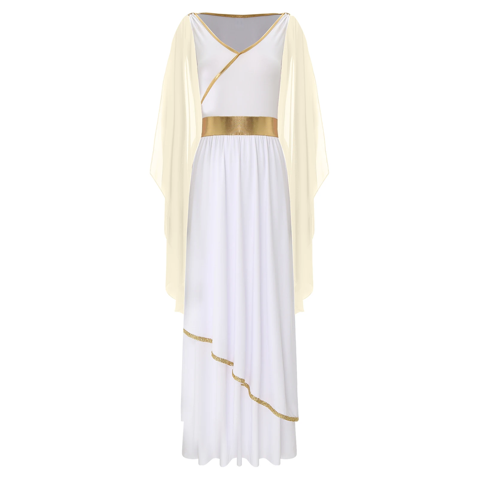 green emerald velvet dress Fever Goddess Women's Costume, S main image 0
