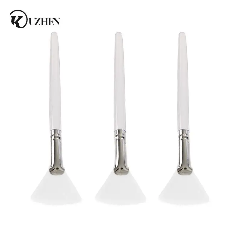 Makeup Brush Set 1/3/5pcs Practical Facial Brushes Fan Makeup Brushes Soft Portable Mask Cosmetic Tools