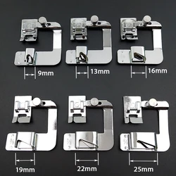 Rolled Hem Feet Set for Domestic Sewing Machines - 3 Sizes (13mm, 19mm, 22mm) (1pcs)