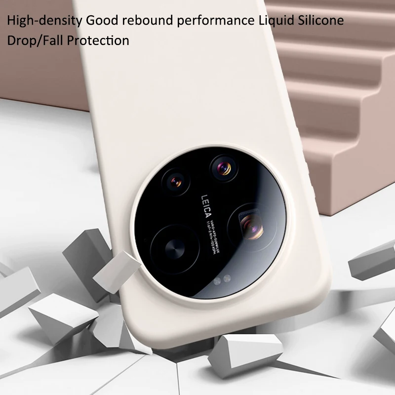 Premium Liquid Silicone Case with Wrist Strap - High Quality & Genuine