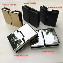 

No resistance, no opening, 304 stainless steel bathroom, shower room, glass door hinge, door clip, free door hinge(SJ-0003)