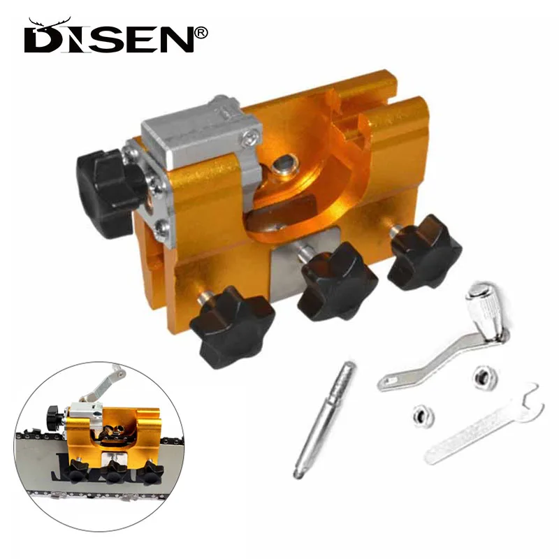 

Portable Chain Saw Sharpener Manual Chainsaw Sharpening Jig Grinding Abrasive Tool Machinery Chain Saw Drill Sharpen Tools