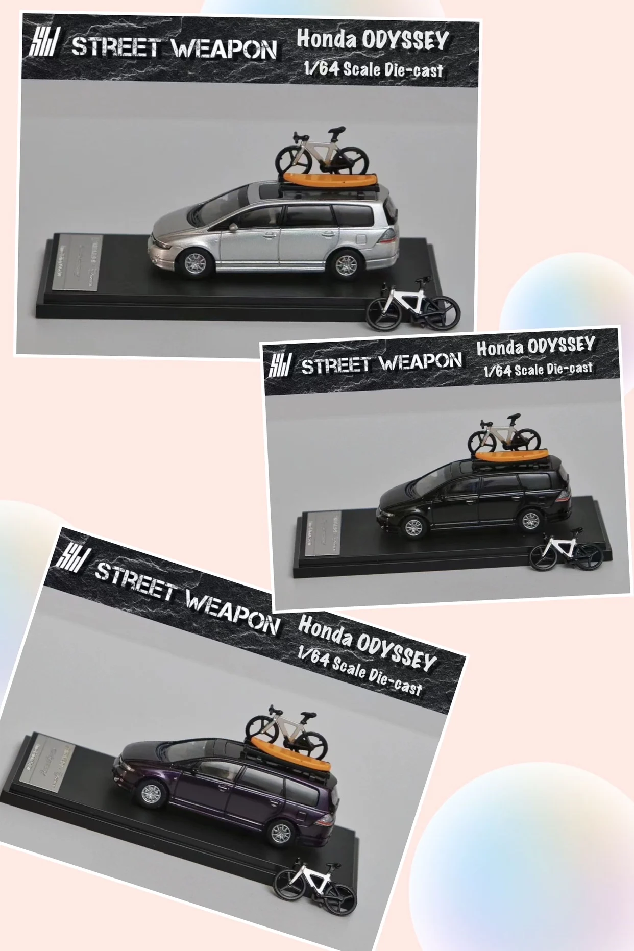Street Weapon SW 1:64 Odyssey MPV Alloy Car Model - AliExpress 26