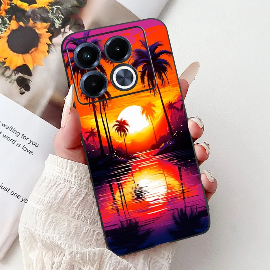 Luxury Fashion Painted Matte Phone Case, Soft Bag Design