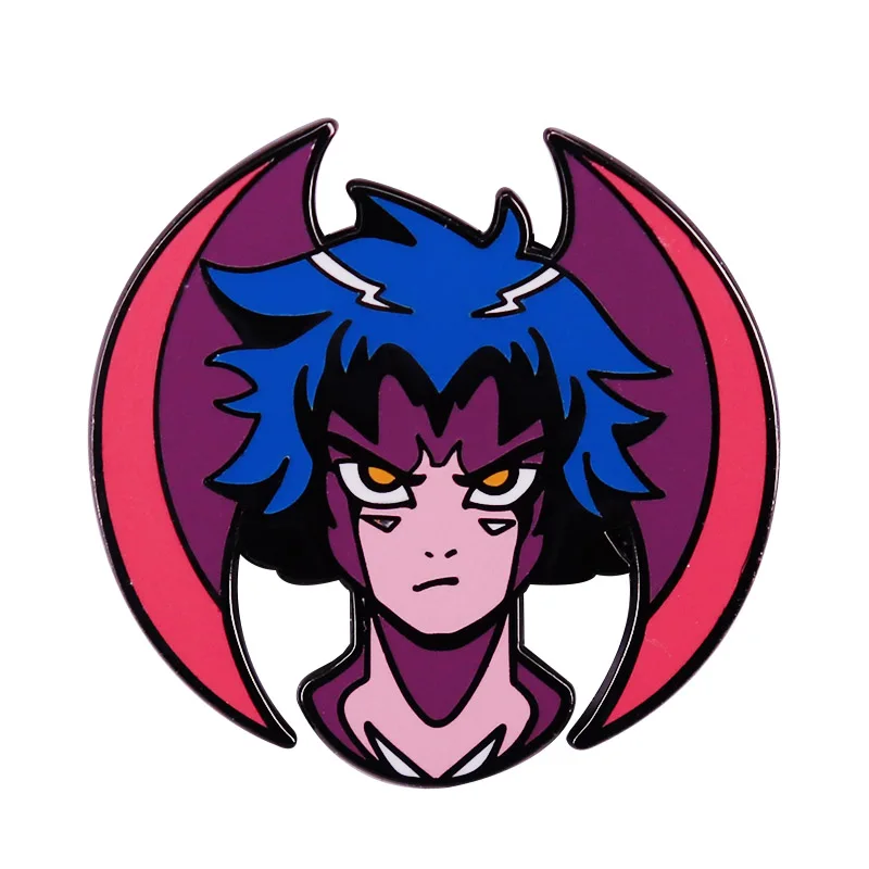 Devilman Crybaby Sensitive Akira Spilla Cool Anime Boy Demon Spilla Distintivo In Metallo Contro La Guerra Diabolica