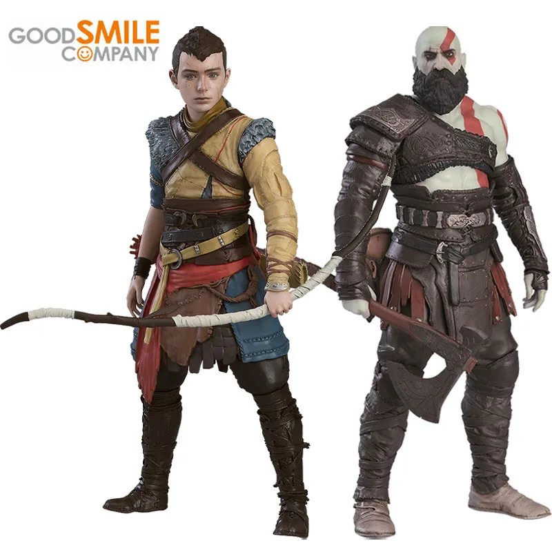 

GSC Original POP UP PARADE God of War Anime Figure Kratos Atreus Action Figure Toys For Boys Girls Kids Children Birthday Gifts