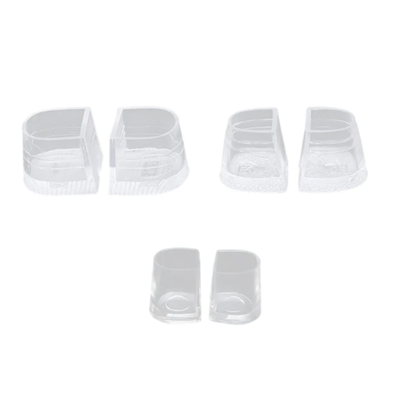 2 PCs Silikon -Fersen -Stopper High Heel -Beschützer Fersenspaer Fersenkappen Lateinische Stilettos Tanzabdeckung für Frau Frau – Detail 1