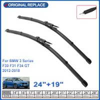For BMW 3 Series F30 F31 F34 GT 2012-2018 Car Wiper Blades Brushes Windshield Windscreen Accessories Washer 335i 328i 320d 340i 1