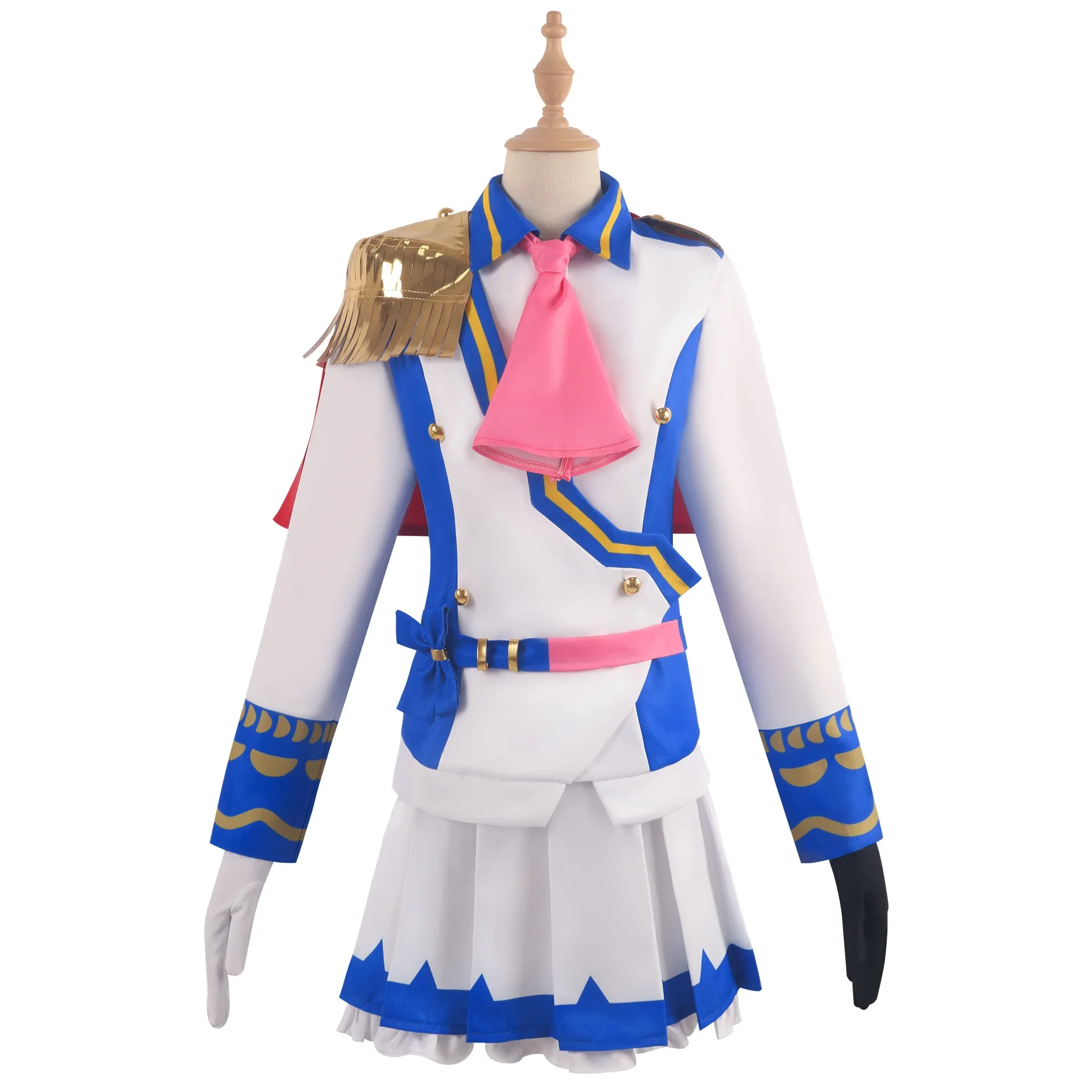 Uma Musume: Pretty Derby Tokai Teio | School Uniform Cosplay Costume Set 36 Uma Musume Pretty Derby School Uniform Cosplay Costume for Women (Unofficial)