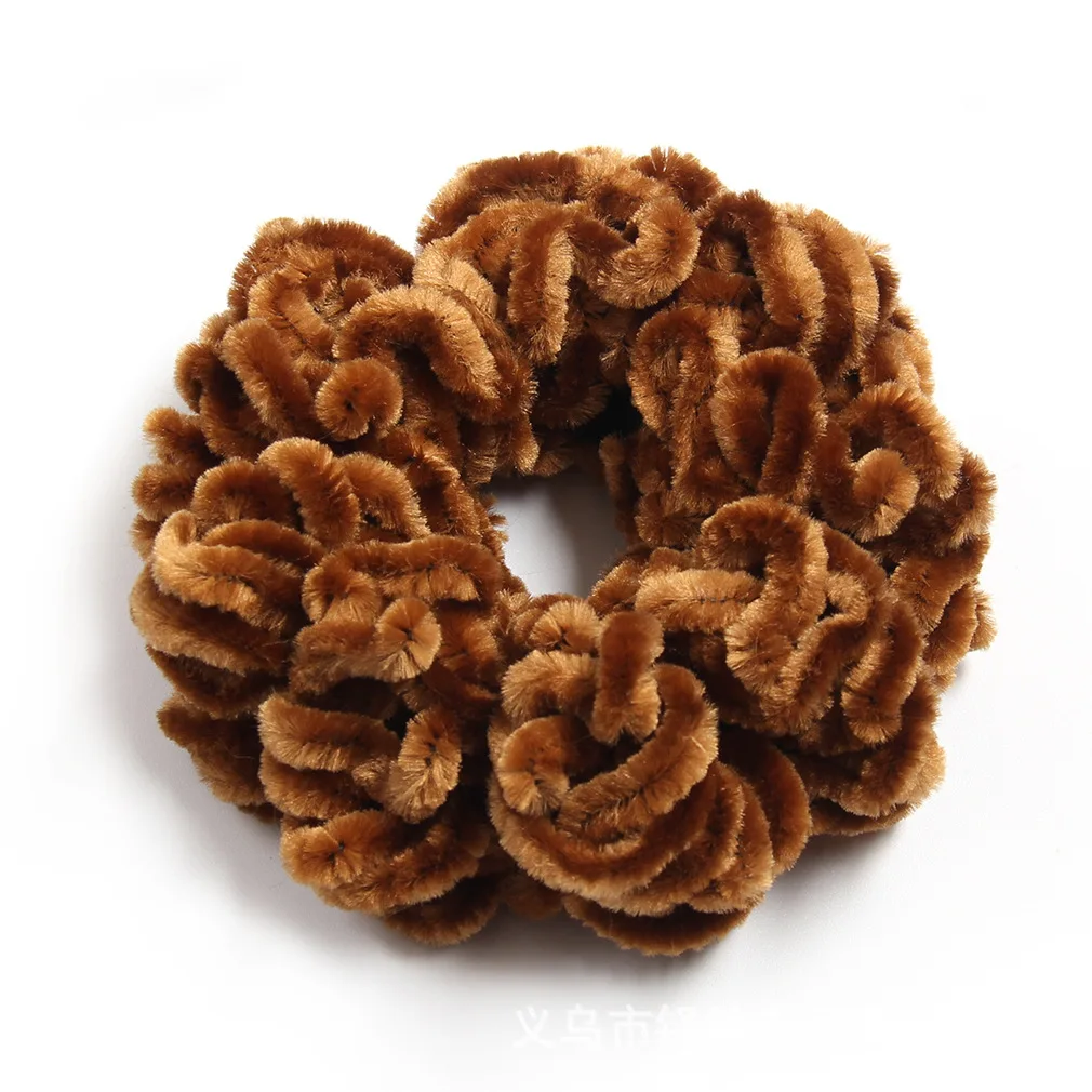 

Muslim Headwear New Flexible Rubber Band Large Hair Bow Hair Tie Ring Hijab Headwear Turban Headband Muslim Hijab