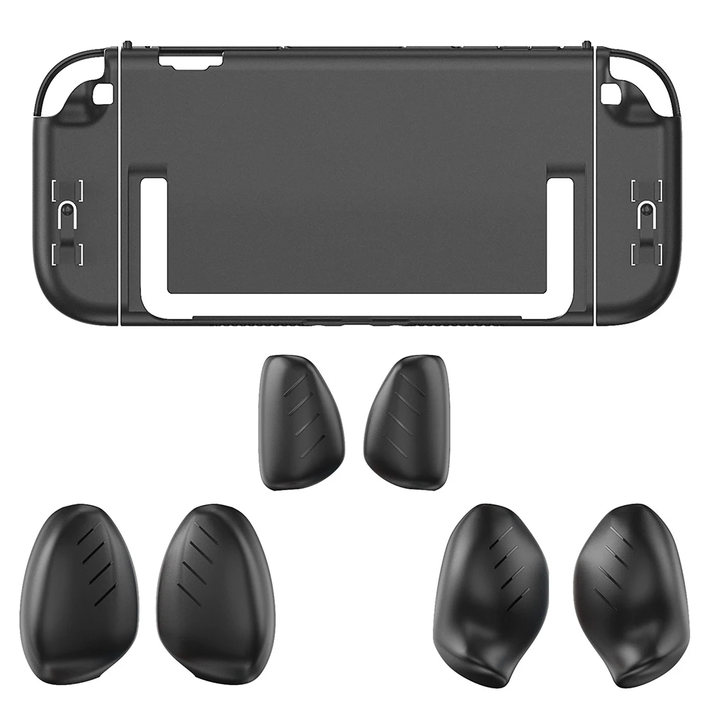 Protective Case with Replaceable Ergonomic Grip Anti-Scratch Cover Skin for Nintendo Switch2 Accessories