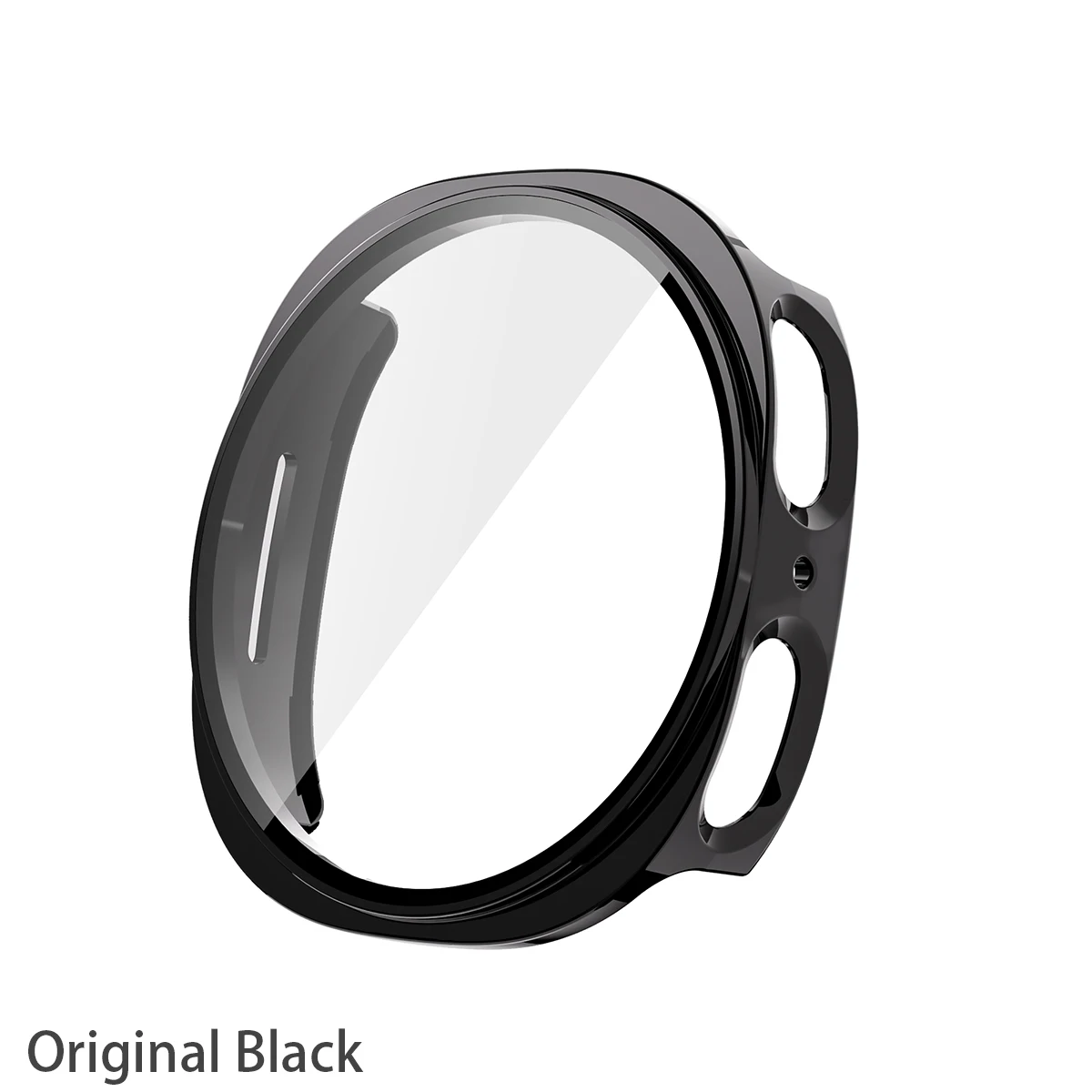 Premium Tempered Glass Case with Full PC Bumper Cover - Screen Protector for Smartwatch Accessories