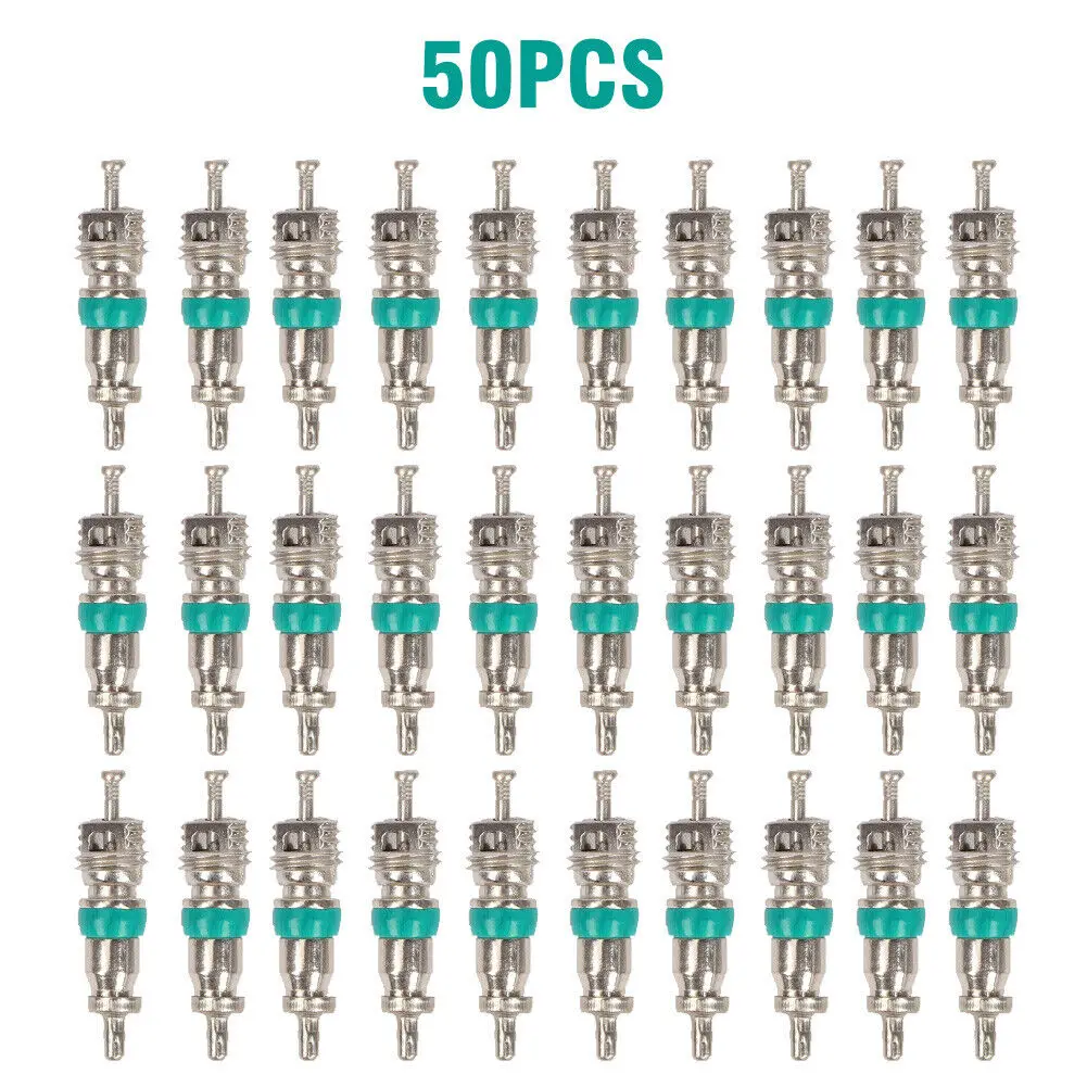 134Pcs Car Air Conditioner Valve Cores Assortment A/C AC Shrader Valve Core & Tool R134 R12 HVAC Valves Kit Auto Accessories 5
