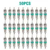 134Pcs Car Air Conditioner Valve Cores Assortment A/C AC Shrader Valve Core & Tool R134 R12 HVAC Valves Kit Auto Accessories 5