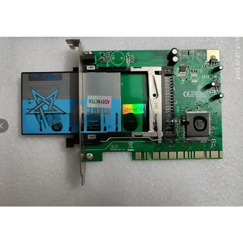 

CARDBUS functioRicoh R5C485 Chip PCI to PCMCIA P2CB485 New PCI-PCMCIA PC Card ATA P2 A2 Card SRAM card Reader supports 16/32bit