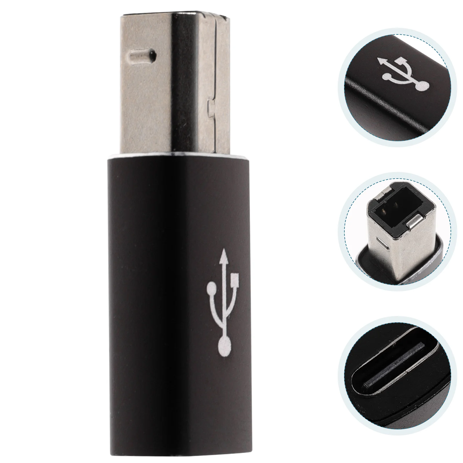 

Earphone Typec Adapter Printer Cable Aluminum Alloy Electronic Drum Audio Converter