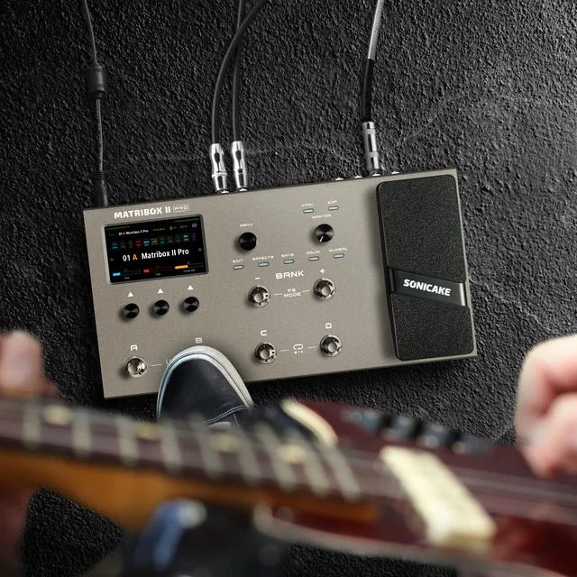 【動作品】SONICAKE MATRIBOX II ギター マルチエフェクター Amazon.com: SONICAKE Matribox II - Multi Effects Processor