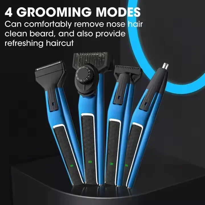 Xiaomi Youpin 982 Men Beard Trimmer Set Hair Trimmer Skin Safe Trimmer 5 IN 1 Grooming Kit Rechargeable Suit for Men 6