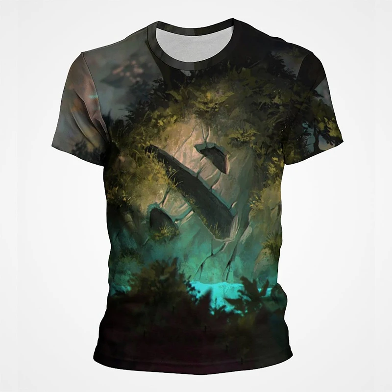 

Game Dota 2 Graphic T Shirts Men Casual 3D Print Tees Summer Quick Drying Sport Tops Harajuku Fashion Streewear Women Clothing