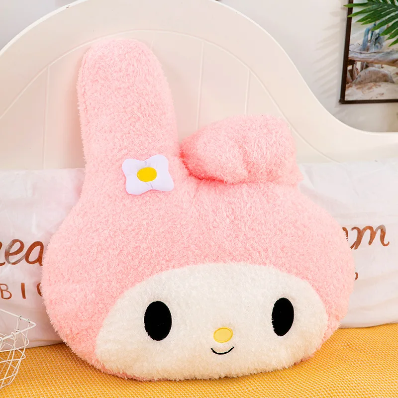Oversized Kuromi Melody Pillow Cushion Cute Cartoon Doll Sofa Valentine's Day Girlfriend Birthday Present Sanrio Plush Kawaii Plush Toys Chair Cushion