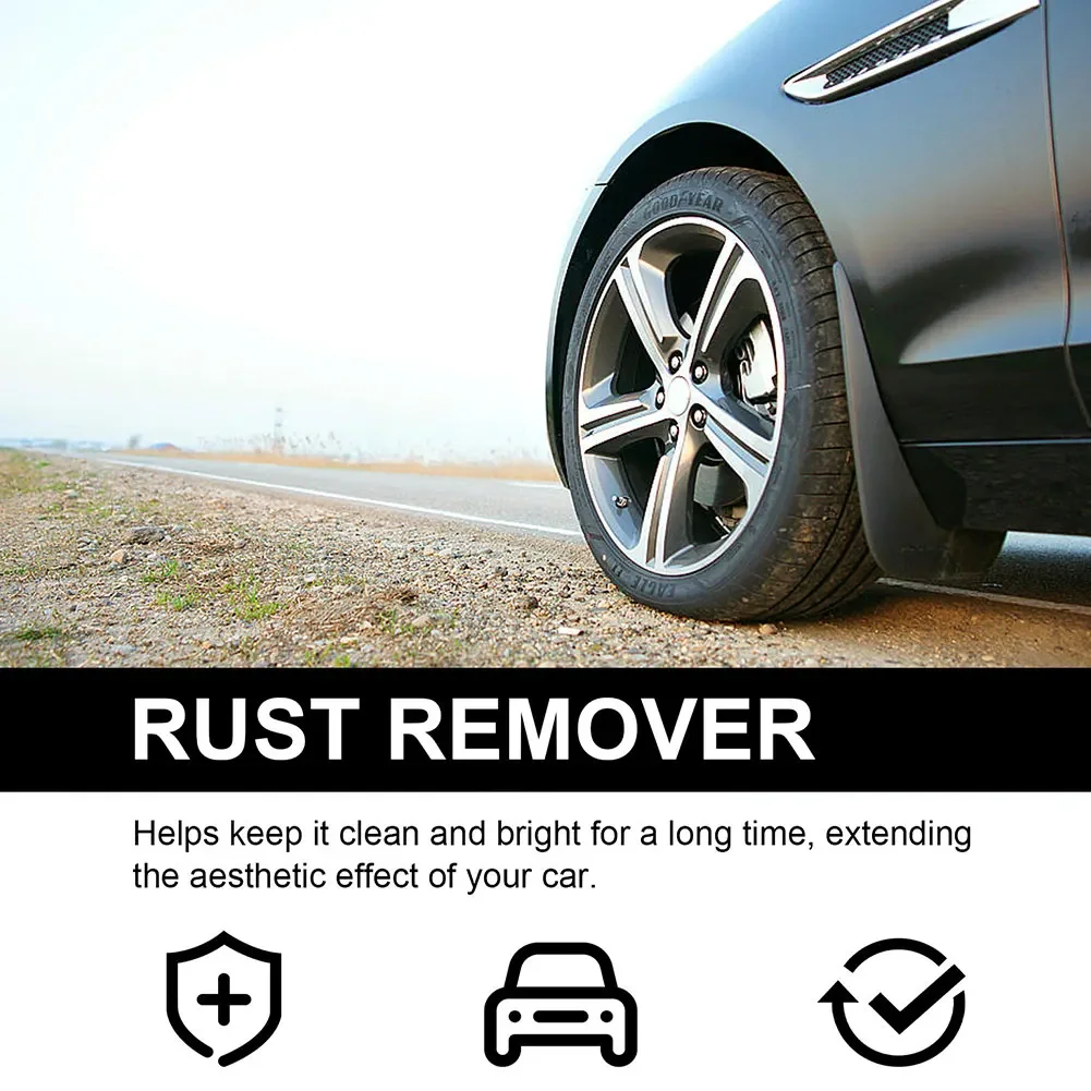 100ML Paint Rust Inhibitor Remover Derusting Spray Car Rust Removal Spray for Car Wheel Hub Maintenance Cleaning Anti-rust