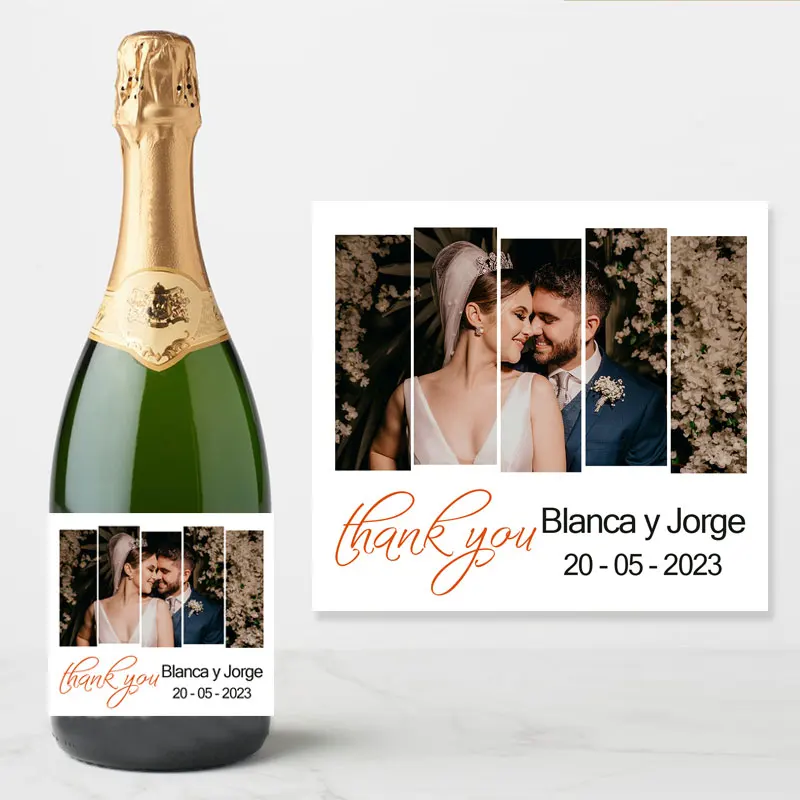 Custom Wine Bottle Labels | Champagne Label | Wine Label Picture | Wine