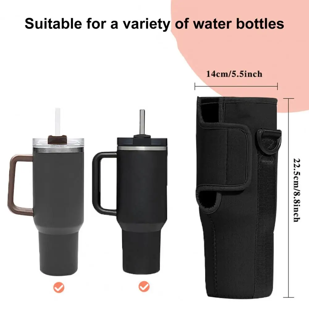 Water Bottle Bag For Tumbler With Handle, Cup Accessories With