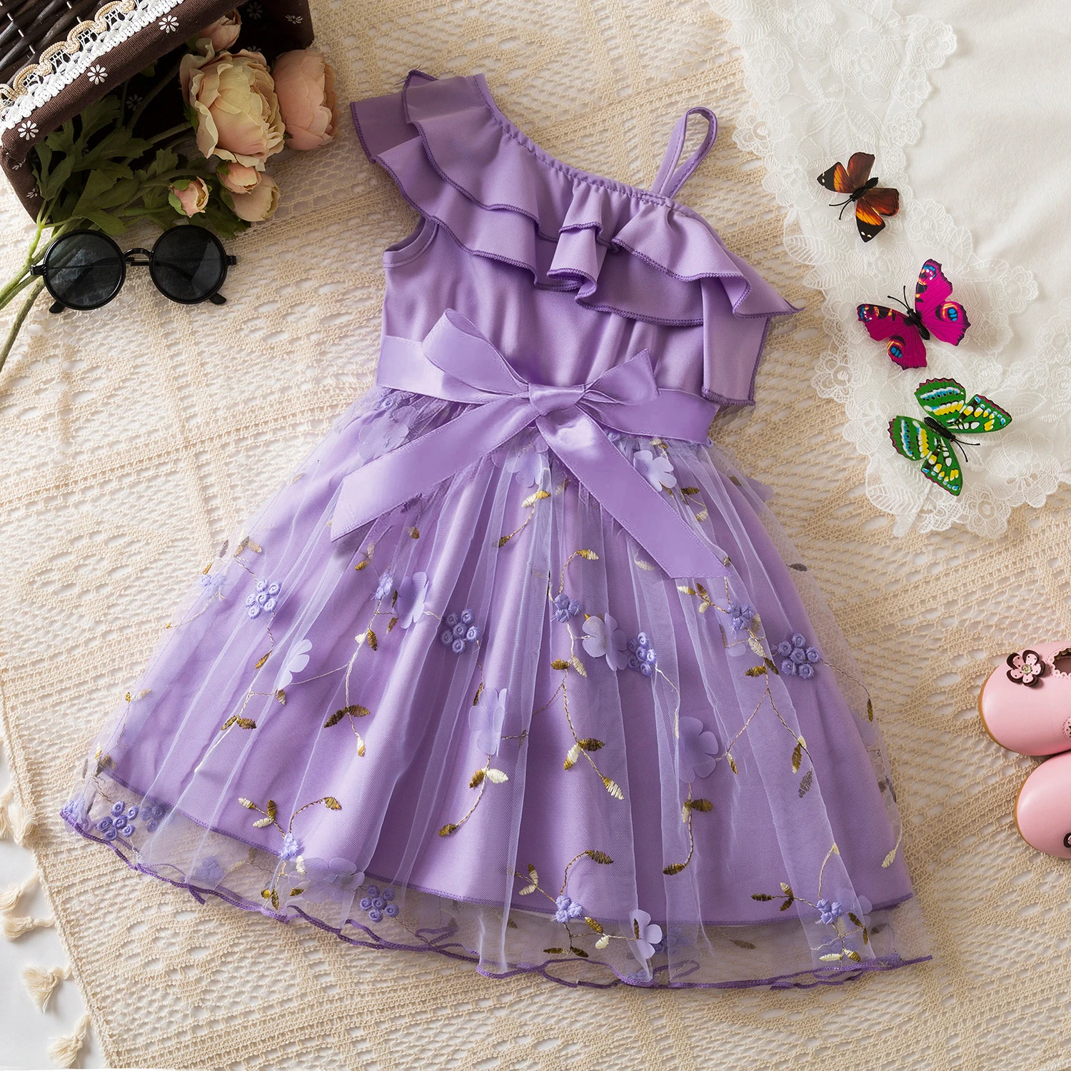 Letnie śliczne dziewczyny cekinowa sukienka księżniczki dzieci bez rękawów tiulowe ubrania dla dzieci urodziny Vestido dziecięcy kostium wielkanocny Tutu - AliExpress 1501