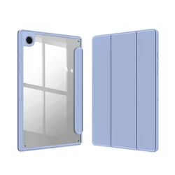 Tri - fold Stand Protective Cover for A9 Plus 11inch (Pure Purple)