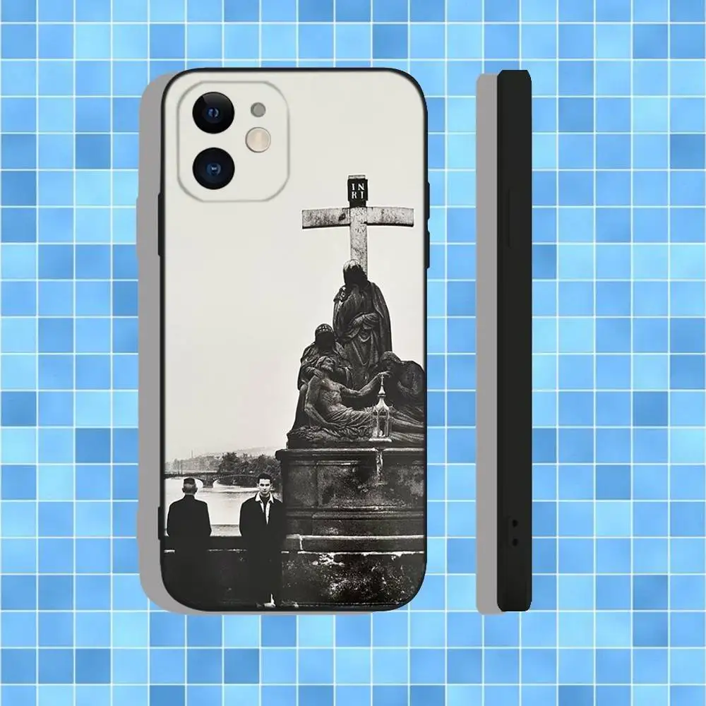 D-Depech Band M-Mode Soft Black Phone Case