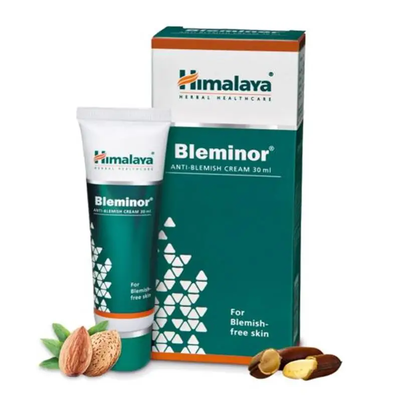 

Himalaya Bleminor Anti Blemish Cream 30ml, Remove Black Spots Hyperpigmentation Acne Remove Skin Whitening And Smoothes Skin