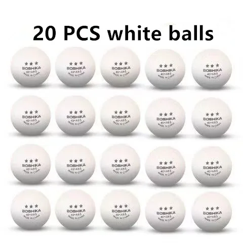20 white balls
