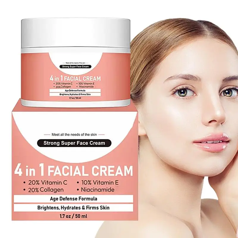 

Highly Moisturizing Cream Firming Face Moisturizer With Plant Essences Non-Greasy Fast Absorption Face Skin Care For Dry