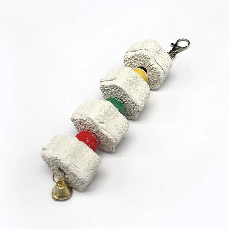 Parrot Grinding Rod Gnawing Tiger Skin Parrot Snacks Cuttlefish Bone Calcium Supplement Grinding Bird Mouth Grinder Tool