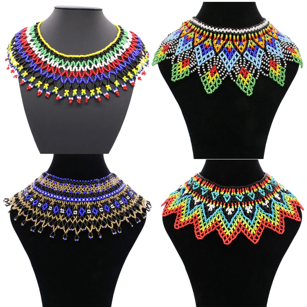 Handmade Colorful Beads African Tribal 