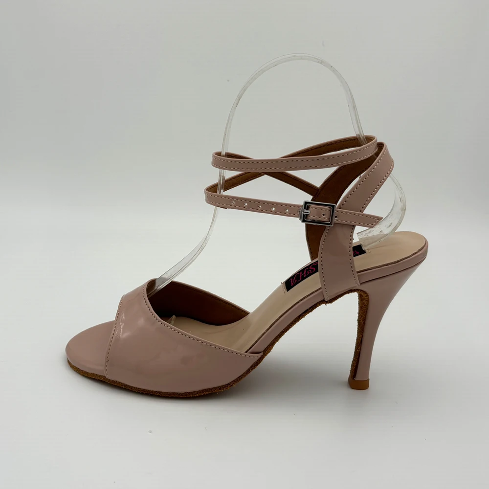 Sexy New Comfortable salsa shoes latin dance shoes tango wedding & party for women 628235NUPU Suede outsole low high heel