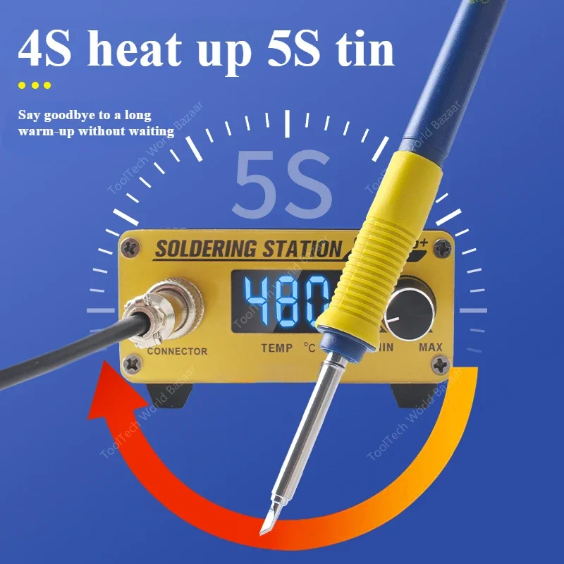 T12 soldering table electric soldering iron high power mobile phone maintenance constant temperature professional grade solder