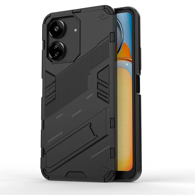 Rugged Armor Phone Case with Kickstand and Shockproof Holder
