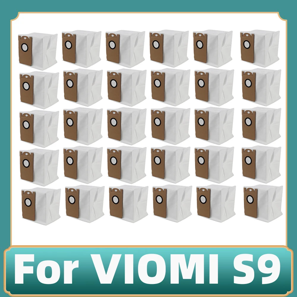 For VIOMI S9 Robot Vacuum Cleaner Dust Bags Accessories Replacement Attachment Spare Parts Kit main rolling brushes side brushes filters dust bags colletion mop cloth rags spare parts for viomi s9 vacuum cleaner accessories