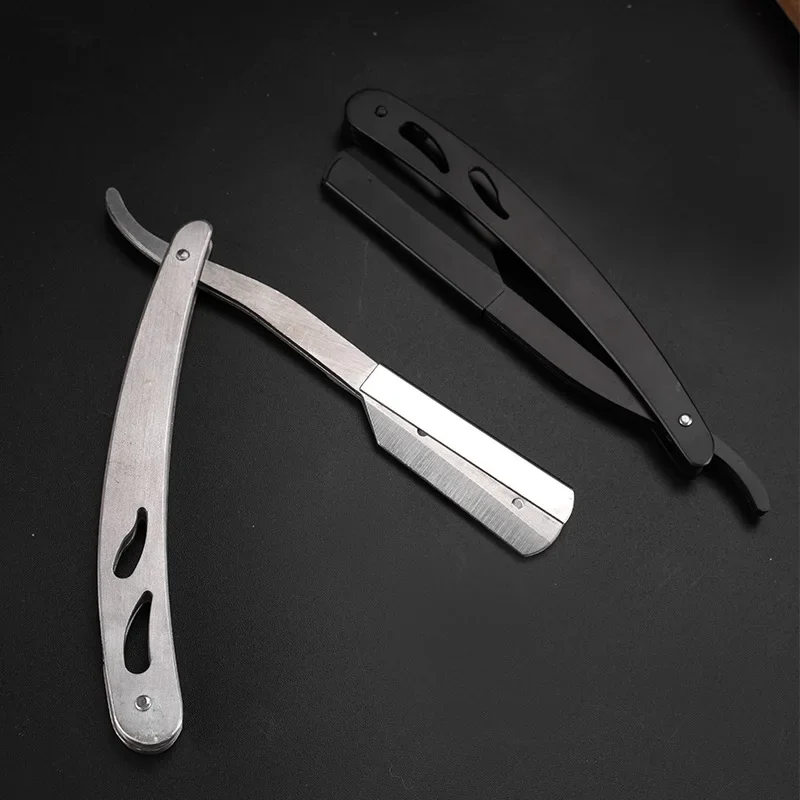 Men Straight Razor Stainless Steel Barber Shaving Tools