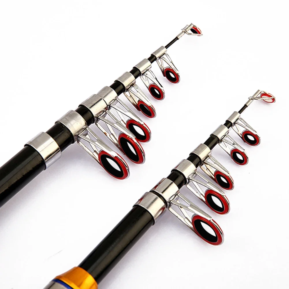 Description Picture 6 of item1/1.2/1.5M Portable Telescopic Fishing Rod Travel Spinning Fishing Rod Anti Slip Portable Sea Pole for Angler