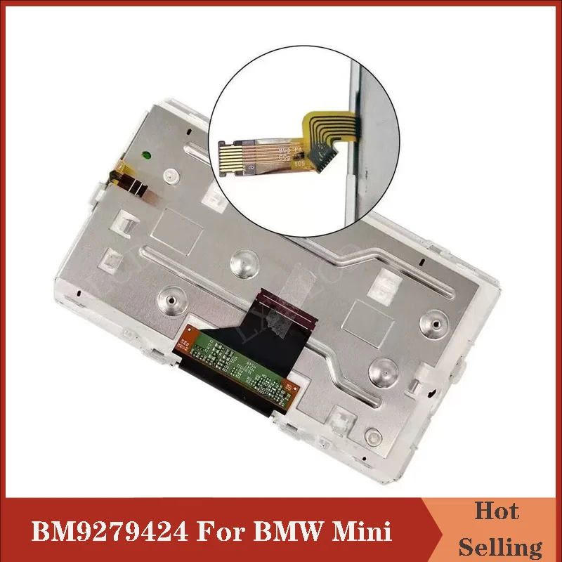 6,5 "BM 9279424 para BMW Mini Cooper 2014-2017 Panel de pantalla LCD piezas de navegación de Radio automática BM9279424 01Z pantalla 2