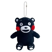 New Cute Anime Kumamon Plush Keychain Chains Small Pendant Kids Stuffed Toys For Children Gifts 13CM 1
