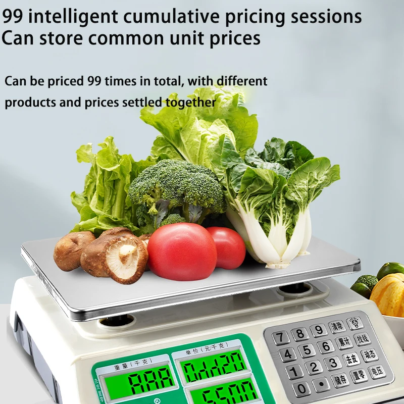 66 LB Digital Food Meat Produce Price Weight Computing Digital Scale - Buy  66 LB Digital Food Meat Produce Price Weight Computing Digital Scale  Product on