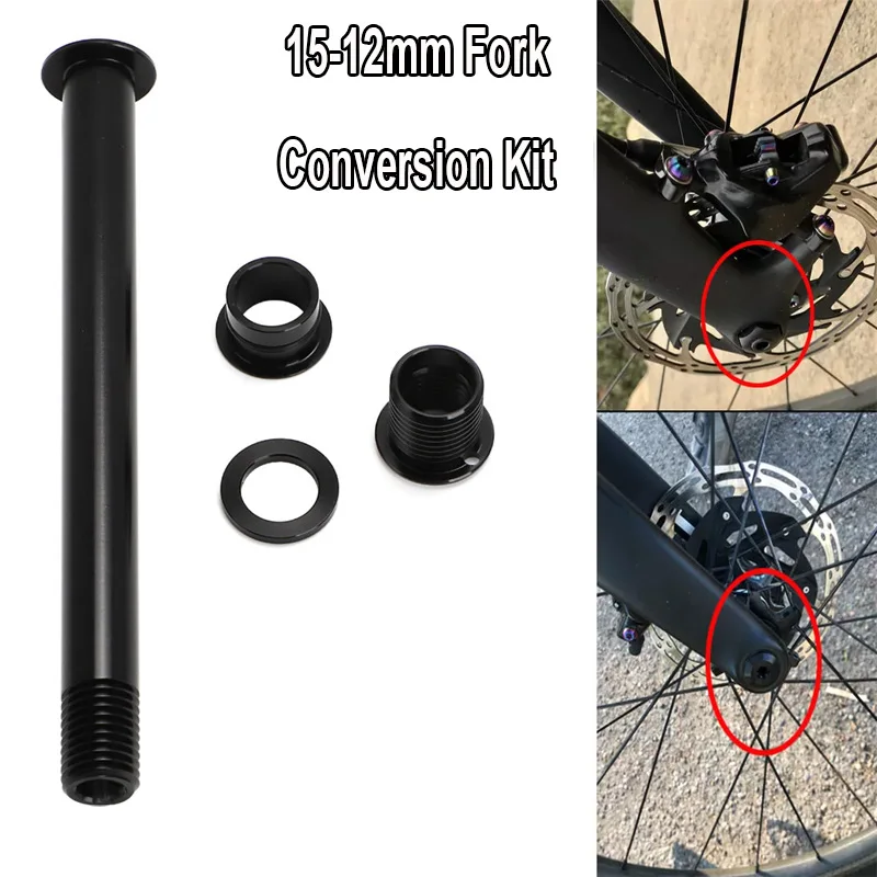 Fork Conversion Kit 15-12mm For Niner GT Whisky Kona Jamis Norco Felt Rose Viner