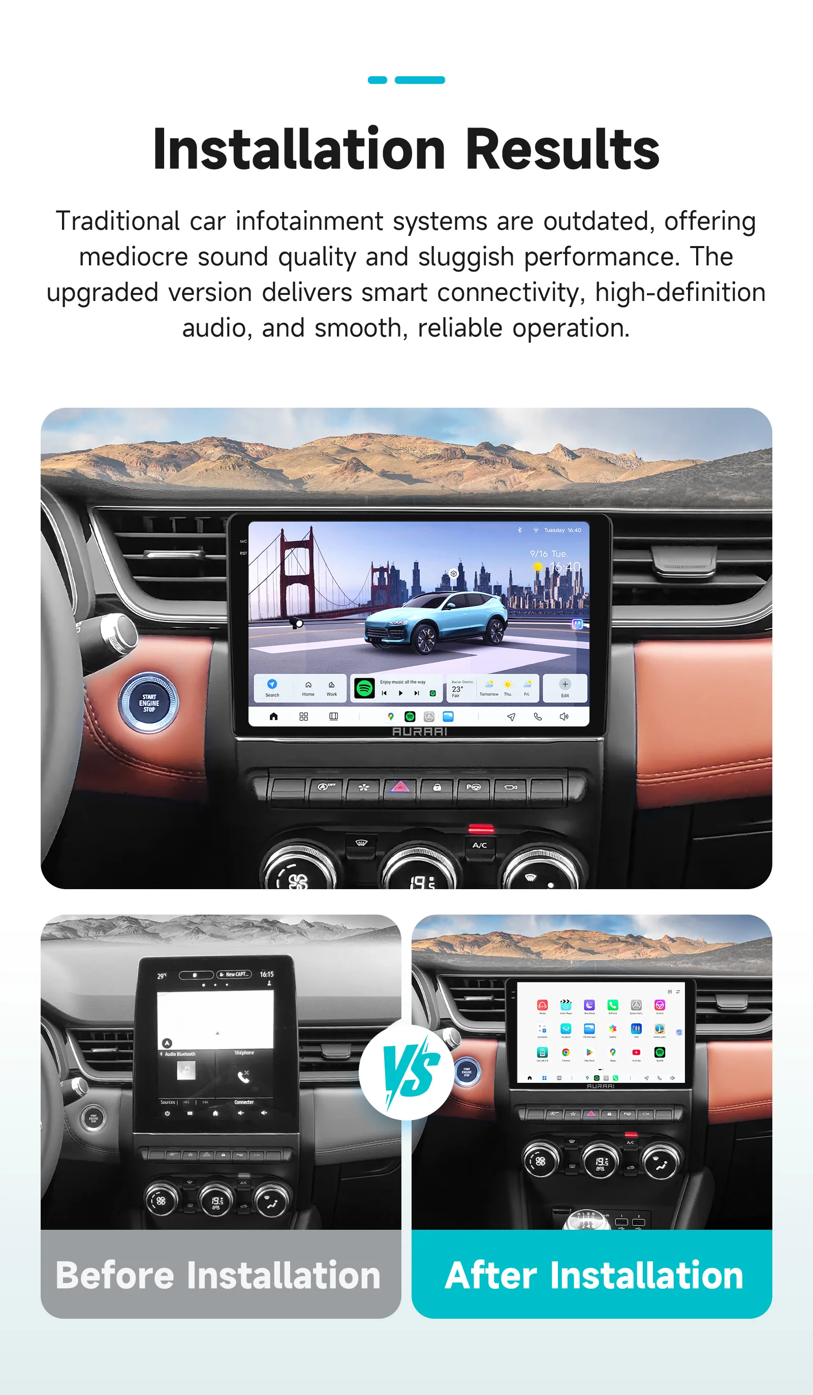 8-Kern 8+256G AI Carplay Android Autoradio für Renault Clio 5 2019 2020 2021 Multimedia 2K Intelligenter Bildschirm GPS ADAS+360 Kamera – Detail 4