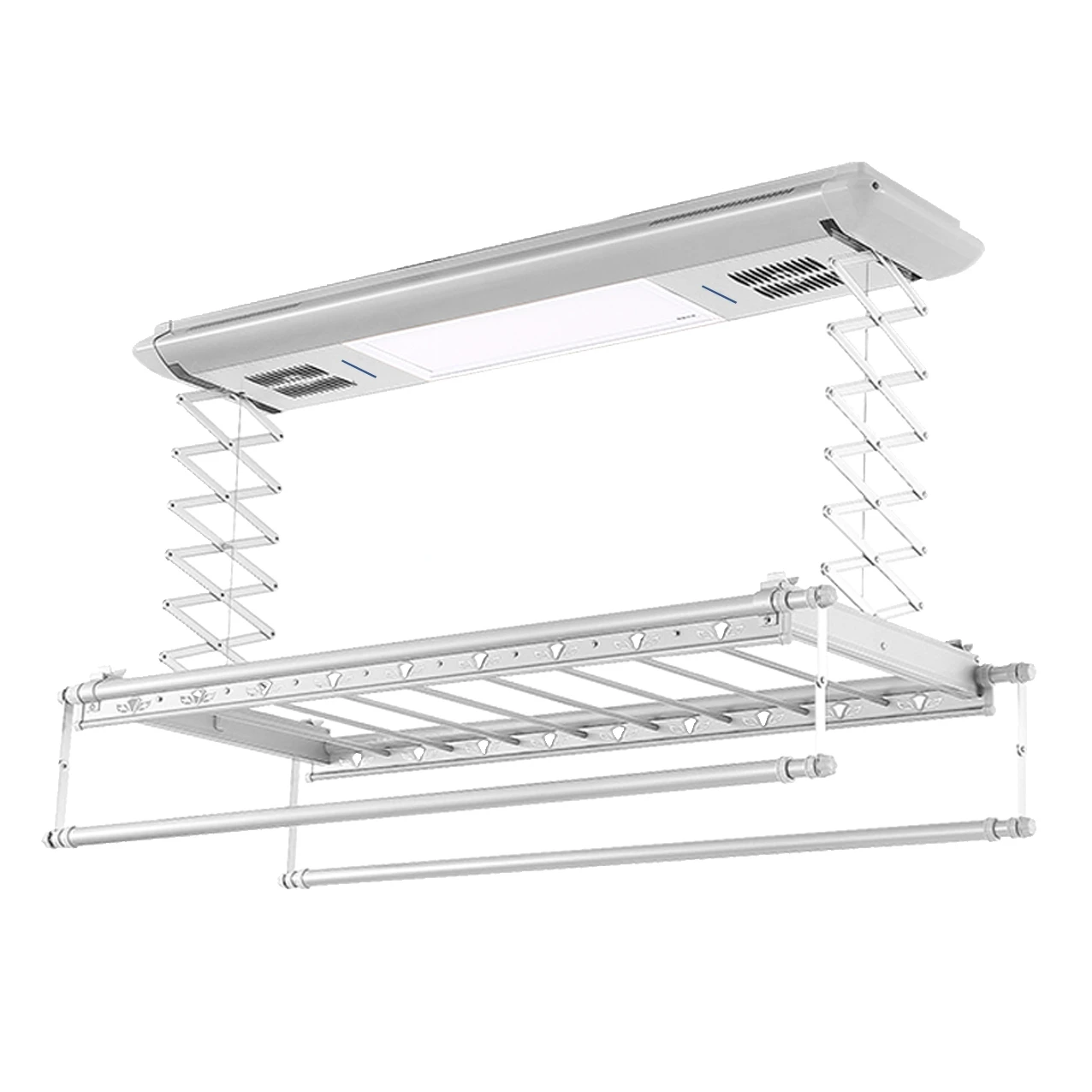 Smart Electric Ceiling Mounted Lifting Clothes Hanger Laundry Rack Wall Mount Electric Clothes