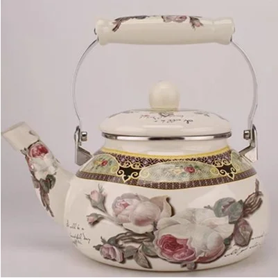 Enamel 2.5L Turkish teapot enamel cold kettle enamel kettle hot