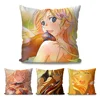 1pc Kawori Miyazono Animation Your Lie In April Pillow Case Square Pillow Bedroom Sofa LeisureCarLivingRoomHome Decoration 40X40 1